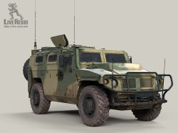 画像4: Live Resin[LRE35312]1/35  現用露 ティグルM装甲車用 自重変形タイヤ(1両分)