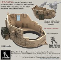Live Resin[LRE35316]1/35  SAGII 装甲銃塔セット