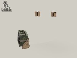 画像3: Live Resin[LRE35317]1/35 SAGII 装甲銃塔 アクセサリーセット