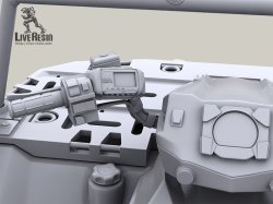 画像3: Live Resin[LRE35320]1/35 ポラリスMV850 アップグレードセット(2)