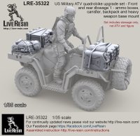 Live Resin[LRE35322]1/35 ポラリスMV850 アップグレードセット(4)