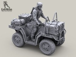 画像3: Live Resin[LRE35322]1/35 ポラリスMV850 アップグレードセット(4)