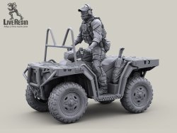 画像3: Live Resin[LRE35324]1/35 ポラリスMV850 アップグレードセット(6)