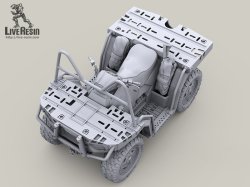 画像4: Live Resin[LRE35324]1/35 ポラリスMV850 アップグレードセット(6)