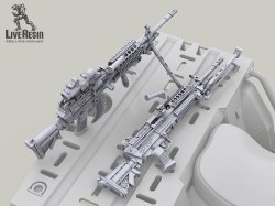 画像4: Live Resin[LRE35325]1/35 Mk48 Mod0 機銃セット(3丁)
