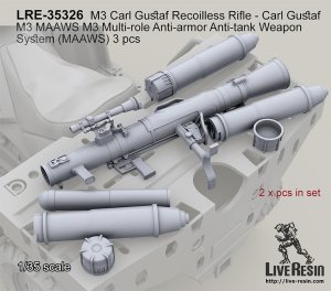 画像1: Live Resin[LRE35326]1/35 M3カールグスタフ無反動砲(2丁) (1)