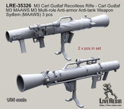 画像2: Live Resin[LRE35326]1/35 M3カールグスタフ無反動砲(2丁)
