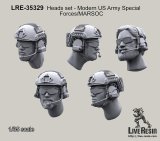 Live Resin[LRE35329]1/35　現用米兵ヘッドセット14(5個)特殊部隊