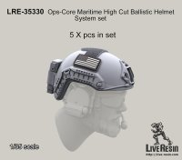 Live Resin[LRE35330]1/35　現用米 オプスコア MT ヘルメット (5個)
