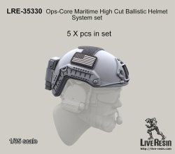 画像1: Live Resin[LRE35330]1/35　現用米 オプスコア MT ヘルメット (5個)