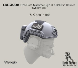 画像1: Live Resin[LRE35330]1/35　現用米 オプスコア MT ヘルメット (5個) (1)