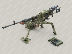 画像6: Live Resin[LRE35339]1/35 6P60 KORD Russian 12.7mm calibre heavy machine gun on 6T20 tripod with SPP(10P50) 3-6 scope