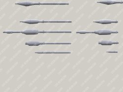 画像6: Live Resin[LRE35348]1/35 RPG-7 ammo set - PG-7VL, PG-7VR, TBG-7V, OG-7V