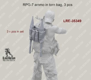 画像1: Live Resin[LRE35349]1/35 RPG-7 ammo in torn bag, 3 pcs (1)