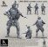 画像1: Live Resin[LRM35002]1/35  現用米陸軍歩兵(2)M4カービン装備 (1)