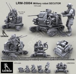 画像2: Live Resin[LRM35004]1/35  軍用ロボット(架空装備)セクターII(1)