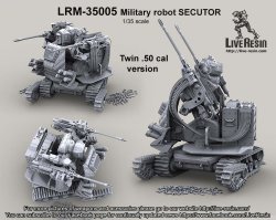 画像1: Live Resin[LRM35005]1/35  軍用ロボット(架空装備)セクターII(2)