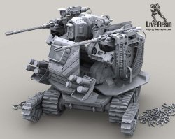 画像3: Live Resin[LRM35005]1/35  軍用ロボット(架空装備)セクターII(2)