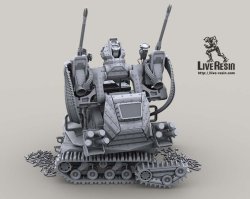 画像4: Live Resin[LRM35005]1/35  軍用ロボット(架空装備)セクターII(2)