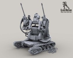 画像6: Live Resin[LRM35005]1/35  軍用ロボット(架空装備)セクターII(2)