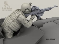 画像5: Live Resin[LRM35007]1/35  現用米海兵隊歩兵(2)MCTAGS銃塔用CVCヘルメット