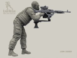 画像6: Live Resin[LRM35009]1/35  現用米海兵隊歩兵(4)MCTAGS銃塔用ガスマスク装着