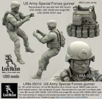 Live Resin[LRM35010]1/35  現用米特殊部隊(1).50口径機銃手