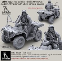 Live Resin[LRM35021]1/35　現用米特殊部隊(12)MV850ライダー