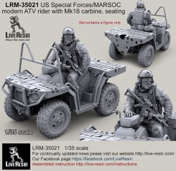 画像1: Live Resin[LRM35021]1/35　現用米特殊部隊(12)MV850ライダー