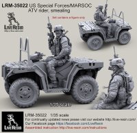 Live Resin[LRM35022]1/35　現用米特殊部隊(13)MV850ライダー