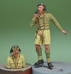 画像3: モデルアート[MFS-001]1/35 第2次大戦 イギリス戦車兵セット - WWII British Tank crew