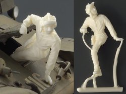 画像4: モデルアート[MFS-002]1/35 第2次大戦 ソ連戦車兵 - WWII Soviet Tank crew