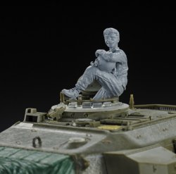 画像2: モデルアート[MFS-005]1/35 イスラエル戦車兵- Israel Defense Forces Tank crew