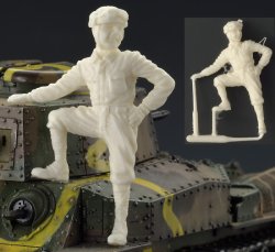 画像2: モデルアート[MFS-006]1/35 第2次大戦 日本陸軍戦車兵 - WWII IJA Tank crew