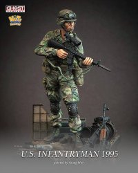 ナッツプラネット[GC35004]1/35 ゴーストカンパニー 現用 米 アメリカ陸軍歩兵 1995年