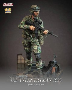 画像1: ナッツプラネット[GC35004]1/35 ゴーストカンパニー 現用 米 アメリカ陸軍歩兵 1995年 (1)