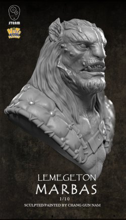 画像8: ナッツプラネット[SB010]1/10 胸像 魔神マルバス