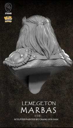 画像10: ナッツプラネット[SB010]1/10 胸像 魔神マルバス