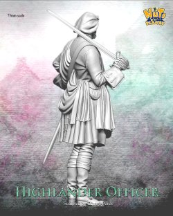 画像8: ナッツプラネット[NP-75014]1/24 ハイランダー指揮官(全身像)