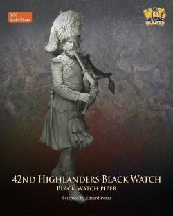 画像4: ナッツプラネット[NP-90003]1/20 19世紀 イギリス 第42王立ハイランド連隊 ブラック・ウォッチのバグパイプ奏者