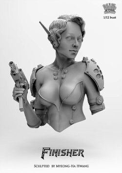 画像8: ナッツプラネット[NP-B039]1/12 フィニッシャー 任務を完遂するヒューマロイドレディ