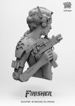 画像3: ナッツプラネット[NP-B039]1/12 フィニッシャー 任務を完遂するヒューマロイドレディ