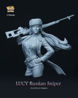 ナッツプラネット[NP-B040]1/12 現用 露 胸像 ロシア最凶の女狙撃兵ルーシー（バストモデル）