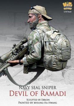 画像3: ナッツプラネット[NP-B044]1/10 現用 胸像  米海軍シールズ狙撃手「ラマーディーの悪魔」