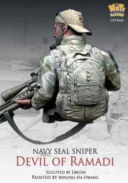 画像4: ナッツプラネット[NP-B044]1/10 現用 胸像  米海軍シールズ狙撃手「ラマーディーの悪魔」