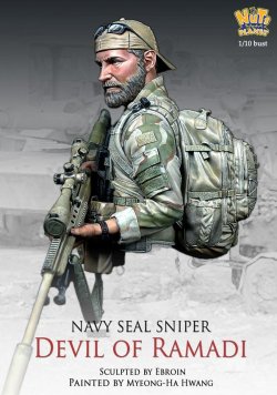 画像5: ナッツプラネット[NP-B044]1/10 現用 胸像  米海軍シールズ狙撃手「ラマーディーの悪魔」