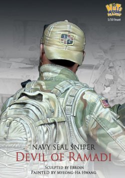 画像7: ナッツプラネット[NP-B044]1/10 現用 胸像  米海軍シールズ狙撃手「ラマーディーの悪魔」