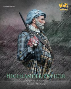 画像5: ナッツプラネット[NP-B047]1/10 ハイランダー指揮官(胸像)