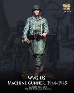 画像1: ナッツプラネット[NP-12003]1/16 WWII 米陸軍M1919射撃手 1944〜1945