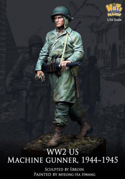 画像4: ナッツプラネット[NP-12003]1/16 WWII 米陸軍M1919射撃手 1944〜1945
